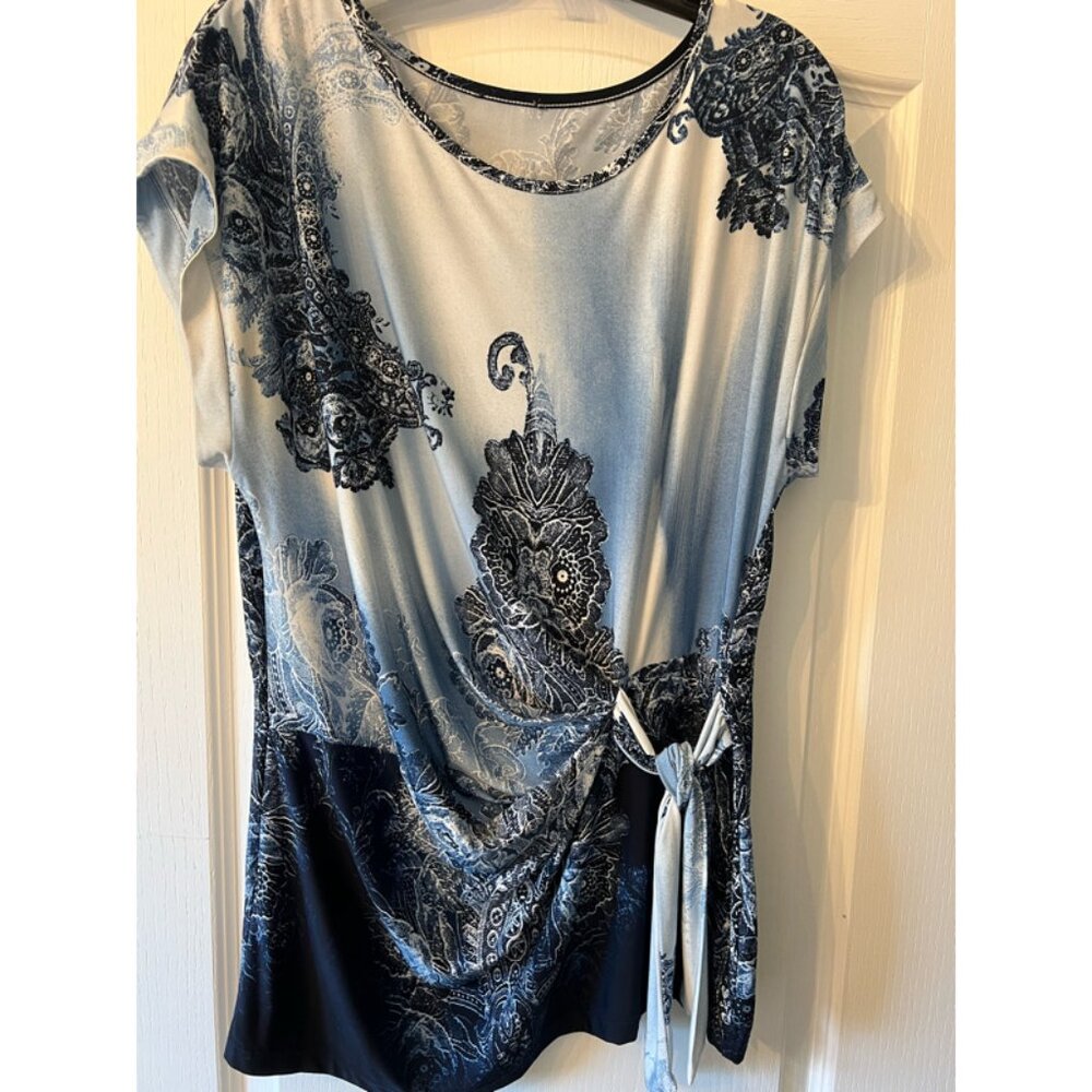 Ladies Floral Short Sleeve Top
